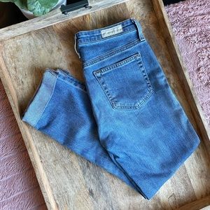 AG ‘Isabelle’ high rise straight crop Jean